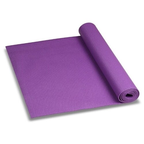 фото Yg03 коврик для йоги и фитнеса indigo pvc фиолетовый 173*61*0,3 см