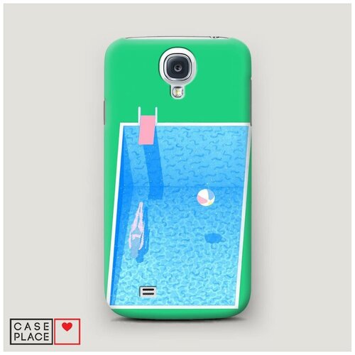 фото Чехол пластиковый samsung galaxy s4 минималистичный бассейн case place