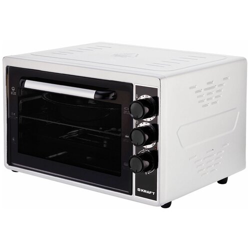 фото Мини- печь kraft kf- mo 3200 w (белый)