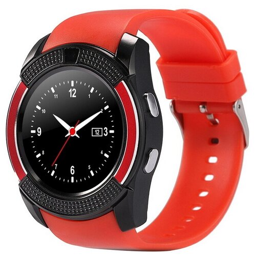 фото Смарт- часы smart watch v8 красные aspect