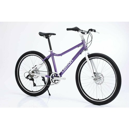 фото Велосипед на алюминиевой раме timetry tt072/7s 26" , фиолетовый
