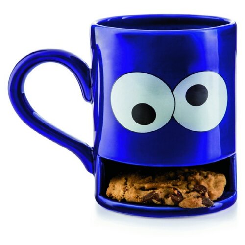 фото Кружка с отделением для печенья donkey products mug monster, 250 мл, do210322