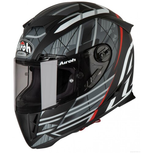 фото Airoh шлем интеграл gp500 drift black matt airoh helmet