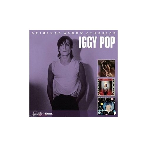 фото Компакт-диски, arista, iggy pop - original album classics (new values / soldier / party) re-canvass (3cd)