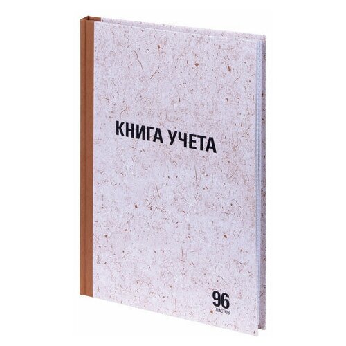 фото Бухгалтерская книга учета staff (а4, 96л, 210х290мм, клетка, блок офсет), 5шт. (130215)