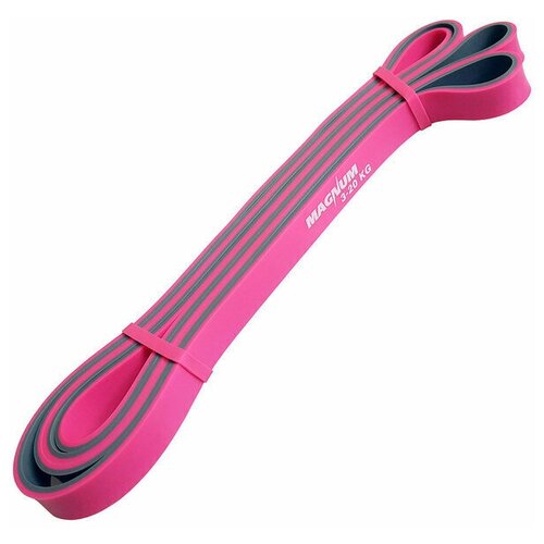 фото Эспандер-резиновая петля "magnum" -15mm (серо-розовый)