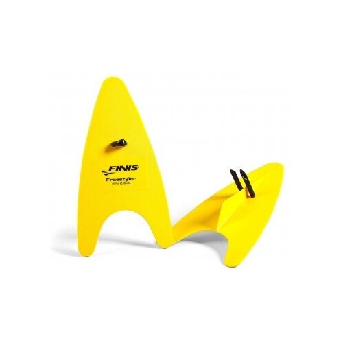 фото Finis лопатки для плавания freestyler hand paddles, цвет - желтый; материал - пластик