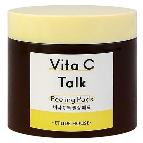 фото Пилинг- диски с витамином с etude house vita c-talk peeling pads (150 мл)