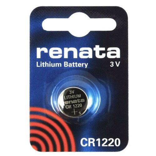 Фото - Батарейка CR1220 - Renata (1 штука) renata батарейка renata cr1220