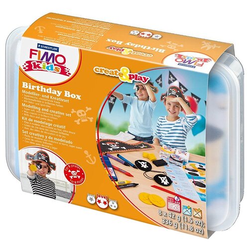 фото Подарочный набор для проведения дня рождения fimo kids create&play «пират» staedtler