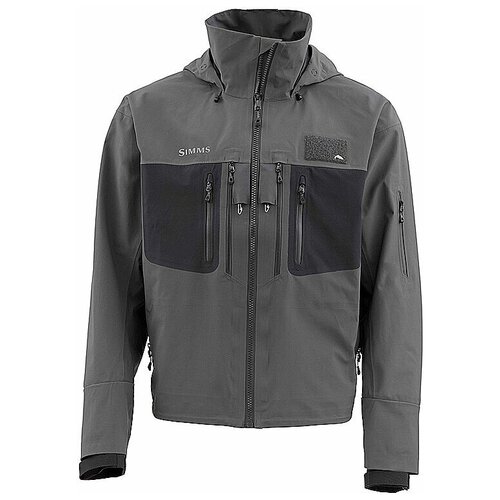фото Simms куртка g3 guide tactical jacket xl, carbon рыбалка
