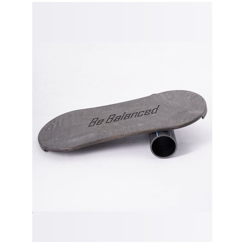 фото Балансборд be balanced / доска для балансирования с тубусом диаметр 11см / балансир / balance board (антрацит)