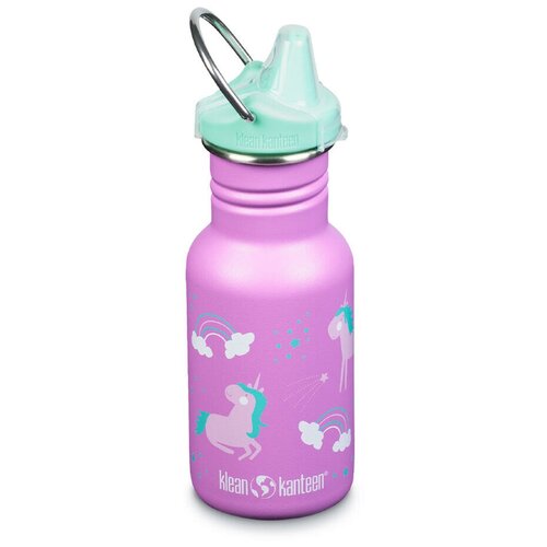 фото Детская бутылка klean kanteen kid classic narrow sippy 12oz (355 мл) unicorns 1008856