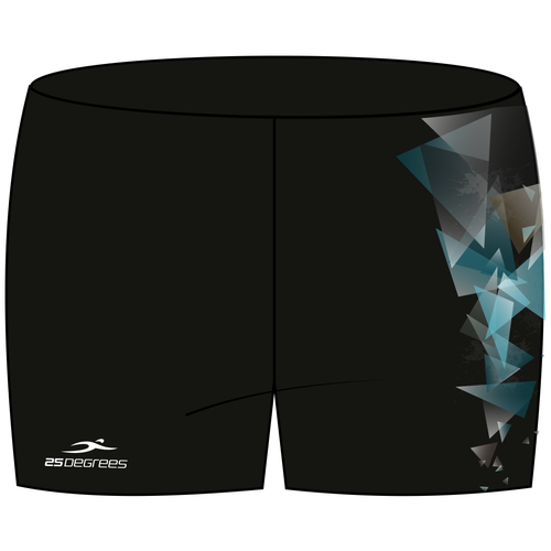 фото Шорты для плавания 25degrees kaiser black, полиамид размер 48