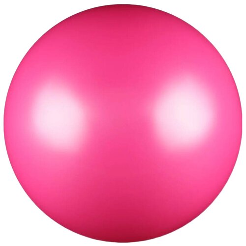 фото Мяч для художественной гимнастики indigo ab2803, 15 см, розовый