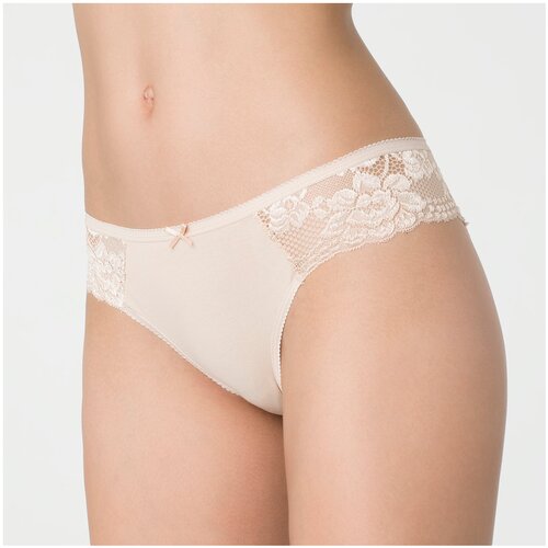 фото Minimi трусы слипы с кружевом, размер 42/xs, nudo