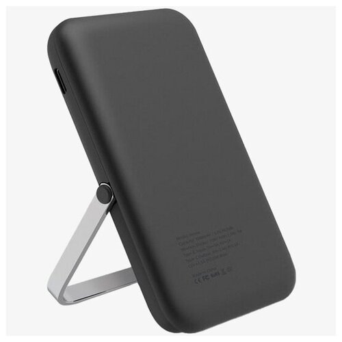 фото Внешний аккумулятор uniq портативный аккумулятор uniq hoveo 5000mah, magnetic wireless 15w, серый