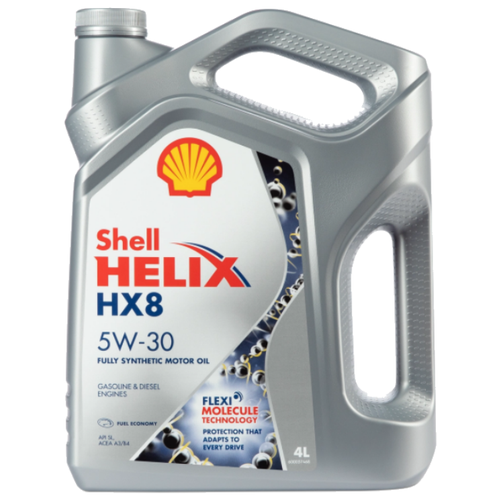 фото Масло моторное shell helix hx8 synthetic 5w-30 1 л