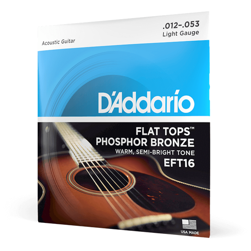 фото D'addario eft 16 струны для акустической гитары