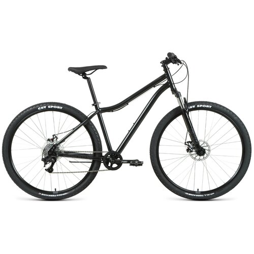 фото Велосипед forward sporting 29 2.2 disc (рост 17" 8ск.) 2020-2021, черный/темно-серый