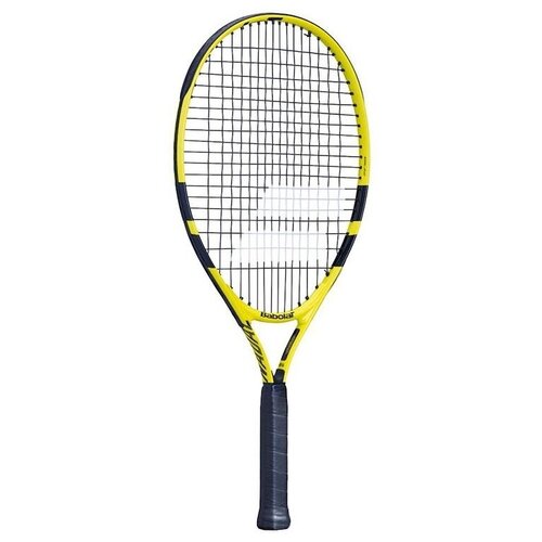 фото Ракетка для большого тенниса babolat nadal 26 gr0, 140458-100, для 9-10 лет, алюминий, желто- оранжевый