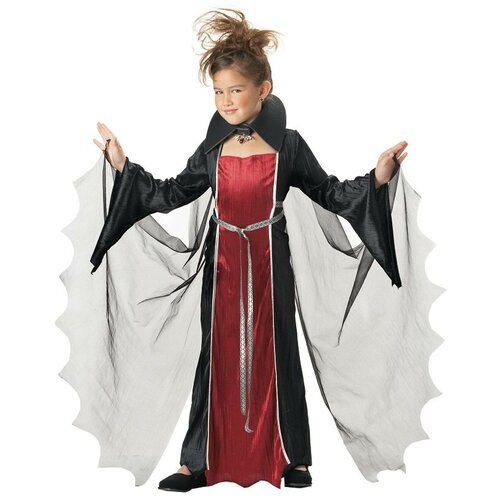 фото Костюм california costumes девочка вампир 00216, черный/красный, размер l (10-12 лет)