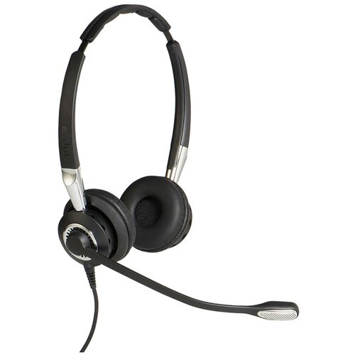 фото Проводная гарнитура jabra biz 2400 ii duo qd nc черный