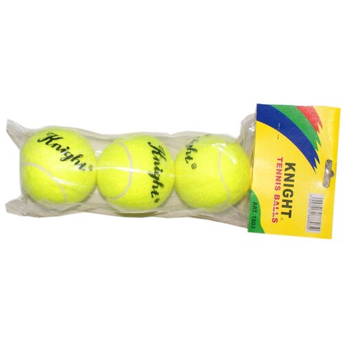 фото Мяч для тенниса knight, 3 шт в упаковке. т 803 sprinter