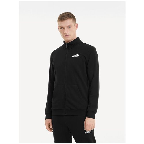 фото Олимпийка puma essentials men's track jacket, размер xs, черный