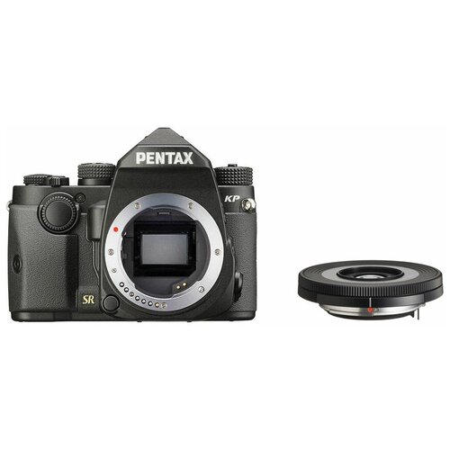 фото Фотоаппарат pentax kp kit черный da 40xs + 3 рукоятки