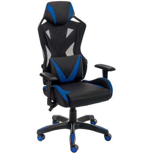 фото Компьютерное кресло markus черное / синее woodville