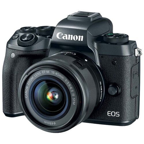 фото Фотоаппарат системный премиум canon eos m5 ef-m15-45 is stm kit