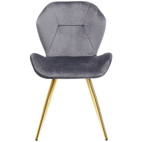 фото Kare design стул viva, коллекция "вива" 46*82*52, бархат, полиуретан, фанера, сталь, серый