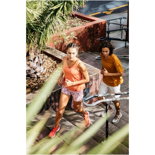 фото Кроссовки для бега женские run cushion оранжевые, размер: eu39, цвет: красный kalenji х декатлон decathlon