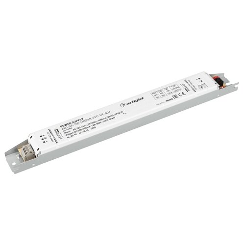 фото Блок питания arj-sp-150-linear-pfc-hv-adj (150w, 500-700ma) (arl, ip20 металл, 5 лет) arlight