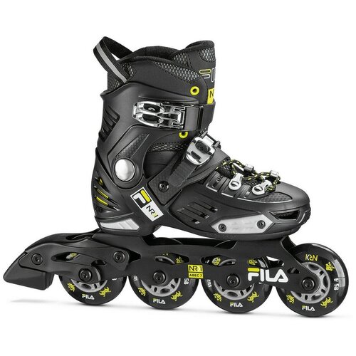 фото Ролики fila nrk junior black/lime/f20 р. 28-31 fila skates