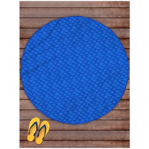 фото Коврик пляжный sfer.tex синий 145 см круг