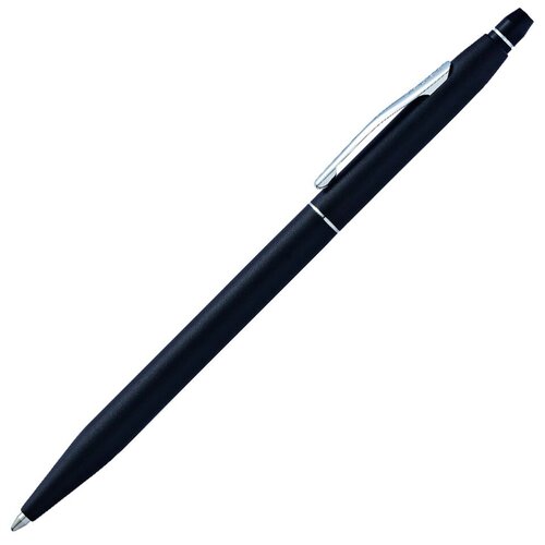 фото Шариковая ручка cross click в блистере, с доп. гелевым стержнем черного цвета. цвет - мат. черный