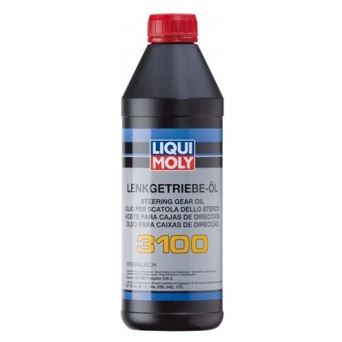 фото Масло гидравлическое минеральное lenkgetriebe-oii 3100, 1л (производитель: liqui moly 2372)