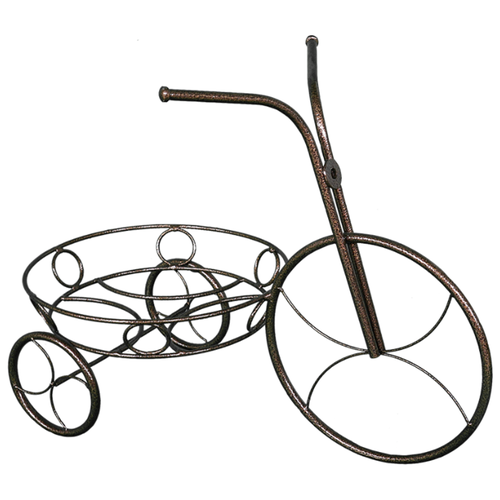 фото Подставка зми велосипед медный антик