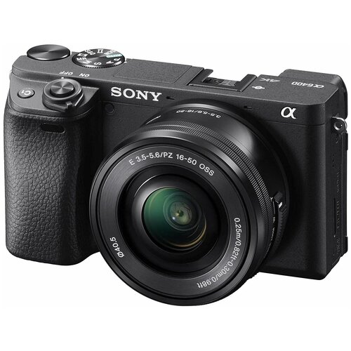 фото Фотоаппарат sony alpha ilce-6400 kit черный e pz 16-50mm f3.5-5.6 oss