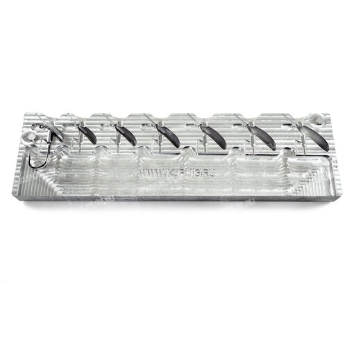 фото Jig сапожок от 6 до 18 гр. форма из алюминия для литья рыболовных свинцовых грузил