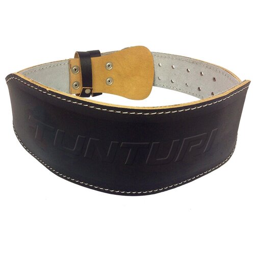 фото Пояс для тяжелой атлетики tunturi weightlifting belt, 110 см, черный