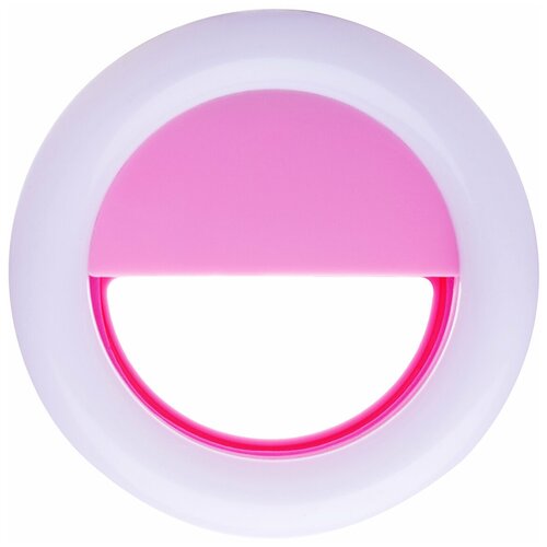 фото Лампа для селфи nuobi rk-i4 (розовая)