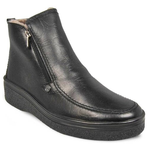 фото Ботинки romer, зимние, натуральная кожа, полнота 8, высокие, размер 45, черный