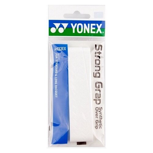 фото Обмотка для ручки ракетки yonex overgrip ac133ex strong grap x1 white