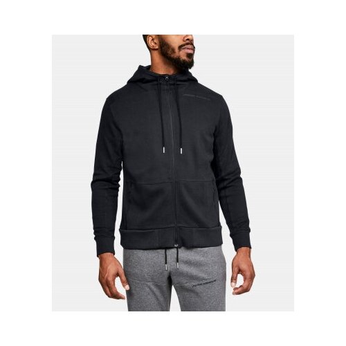 фото Мужская худи ua pursuit microthread full zip, арт.1317415-001, разм. m under armour