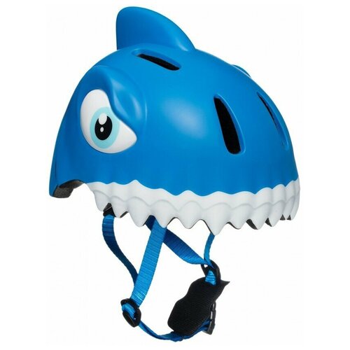 фото Шлем детский - crazy safety - blue shark 2021 - синяя акула