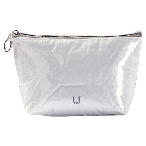 фото Дорожная косметичка xiaomi jordan judy trapezoidal bubble film cosmetic bag pt109 silver