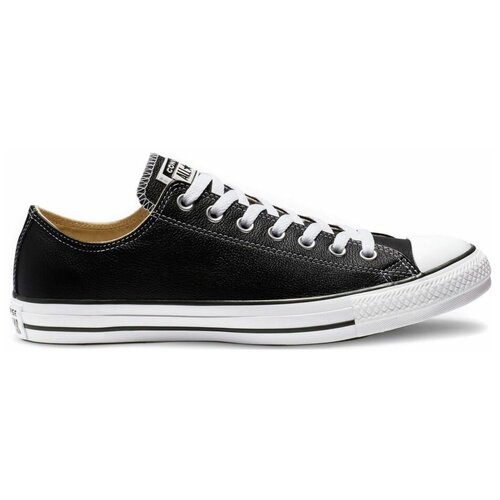 фото Кожаные кеды converse chuck taylor all star 132174 черные (36.5)